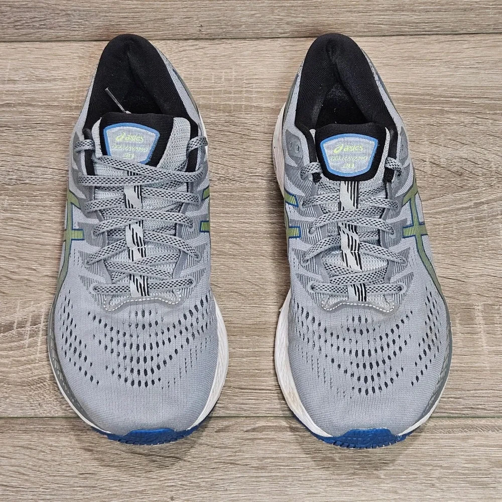 ASICS Gel-Kayano 28 Mens Running Shoes Grey Blue 1011B189 Size 10.5
